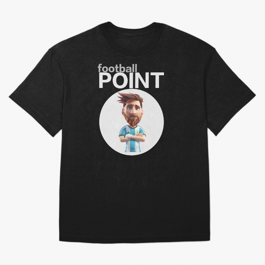 football POINT Oversized T-Shirt Celebrate Unforgettable Nights in Match Day Hype around FIFA World Cup 2026, Haaland, France and Portugal, Classic Soccer Heritage, Championship Pressure, Fan Loyalty and International Pride; Made for Die Hard