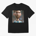 Lionel Messi cute meme picture Classic T-Shirt Experience the FIFA World Cup 2026 Group Stage Journey through Messi and Cristiano Ronaldo Highlights, Argentina and Brazil Pride, Soccer Culture, Superstar Moments, National Team Dreams and
