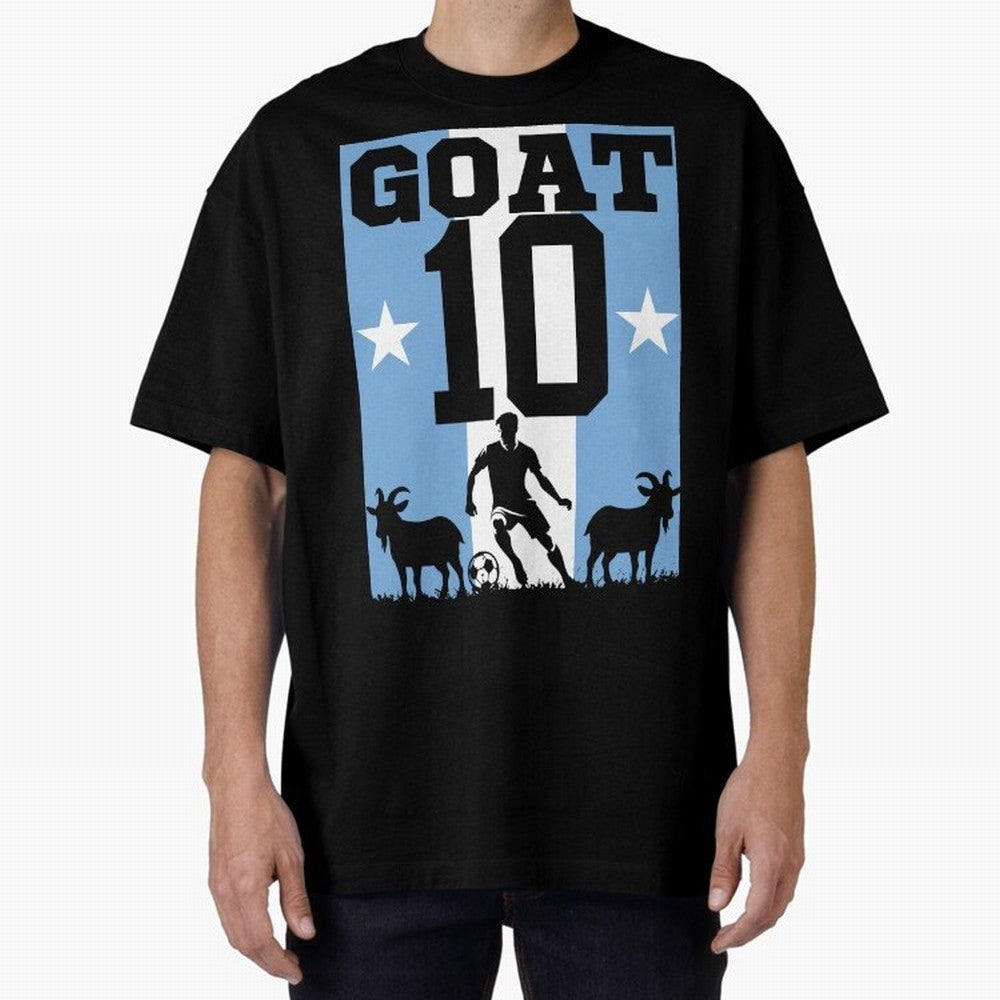 The Goat 10 Argentina World Cup 2026 Classic T-Shirt Bring a Champion Mindset to Global Football Passion for FIFA World Cup 2026 USA Canada Mexico, Inspired by CR7, England and Germany, Championship Spirit, Famous Goals, Roaring Crowds and