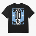 The Goat 10 Argentina World Cup 2026 Classic T-Shirt Bring a Champion Mindset to Global Football Passion for FIFA World Cup 2026 USA Canada Mexico, Inspired by CR7, England and Germany, Championship Spirit, Famous Goals, Roaring Crowds and