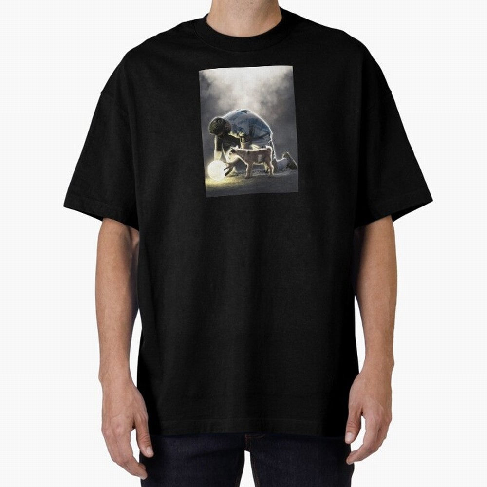 LIONEL MESSI GOAT Oversized T-Shirt Honor Football Greatness during FIFA World Cup 2026 Group Stage Spirit, Celebrating Netherlands, CR7, Vintage Soccer Flavor, Modern Football Stars, National Flags and Final Night Emotion; Perfect for Supporters