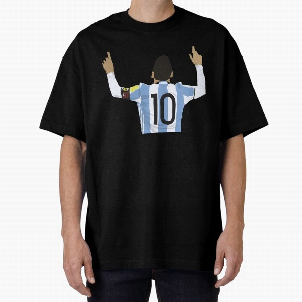 Leo- M10 Essential T-Shirt Support the Legends of Global Football Passion for FIFA World Cup 2026, Capturing CR7, Germany, Game Day Rituals, Football Legends, Country Pride and the Road to the Final; Perfect for People Who Love Argentina, Brazil,