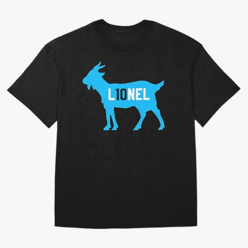 L10nel Goat - Lionel Messi Essential T-Shirt Embrace FIFA World Cup 2026 Group Stage with CR7 and Messi, Germany Energy, Football Festival Excitement, Trophy Ambitions, Country Rivalries and Star Player Buzz; Ideal for Fans Who Follow Messi,