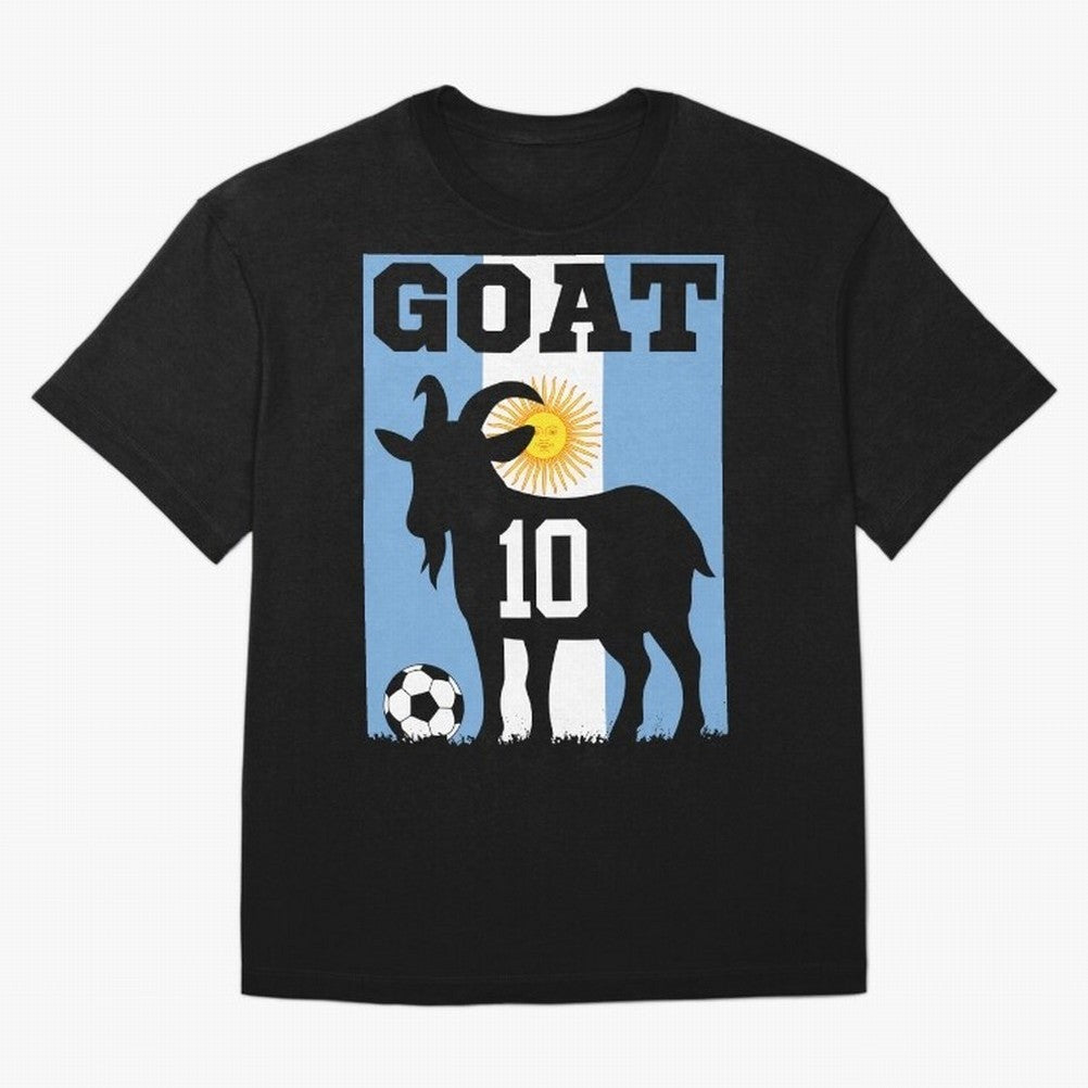 Argentina World Cup 2026 The Goat 10 Oversized T-Shirt Turn Up for the FIFA World Cup 2026 Group Stage Journey through Messi and Cristiano Ronaldo Highlights, Netherlands Pride, Game Day Rituals, Football Legends, Country Pride and the Road to the