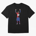 Lionel Messi Tribute To Dm Perfect Gift For You And Friends #v98 Classic T-Shirt Celebrate Global Football Passion for FIFA World Cup 2026 Group Stage, with Cristiano Ronaldo, England, Football History, Final Match Energy, Crowd Noise and Once in a