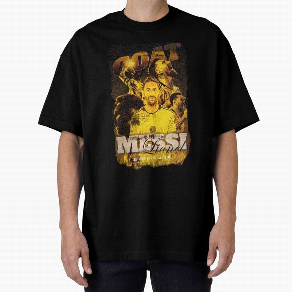 Lionel Messi The Goat Classic T-Shirt Bring Global Tournament Vibes to FIFA World Cup 2026 Group Stage Spirit, Highlighting Spain, Messi and Cristiano Ronaldo, Worldwide Fan Energy, Dramatic Goals, Stadium Lights and Championship Celebrations;