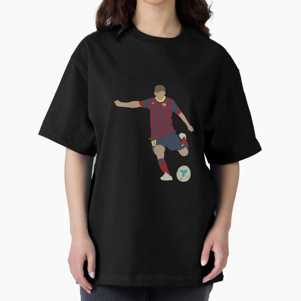 Barcelona Messi Classic T-Shirt Share the Excitement of FIFA World Cup 2026 USA Canada Mexico for Fans of Cristiano Ronaldo and Portugal, Spain and Germany, Bringing Game Day Rituals, Football Legends, Country Pride and the Road to the Final; Great