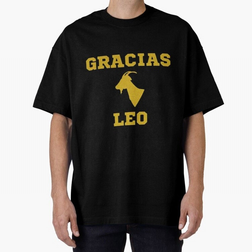 Gracias Leo| Perfect Gift For you and friends Classic T-Shirt Relive the Noise and Pride of FIFA World Cup 2026 Inspired by Haaland, Portugal, Spain and Germany Energy, Game Day Rituals, Football Legends, Country Pride and the Road to the Final;