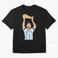 Messi minimalist design Classic T-Shirt Back the Journey through Match Day Hype around FIFA World Cup 2026 Group Stage, CR7, England, Vintage Soccer Flavor, Modern Football Stars, National Flags and Final Night Emotion; Built for Supporters Chasing