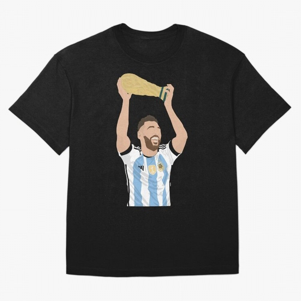 Messi minimalist design Classic T-Shirt Back the Journey through Match Day Hype around FIFA World Cup 2026 Group Stage, CR7, England, Vintage Soccer Flavor, Modern Football Stars, National Flags and Final Night Emotion; Built for Supporters Chasing
