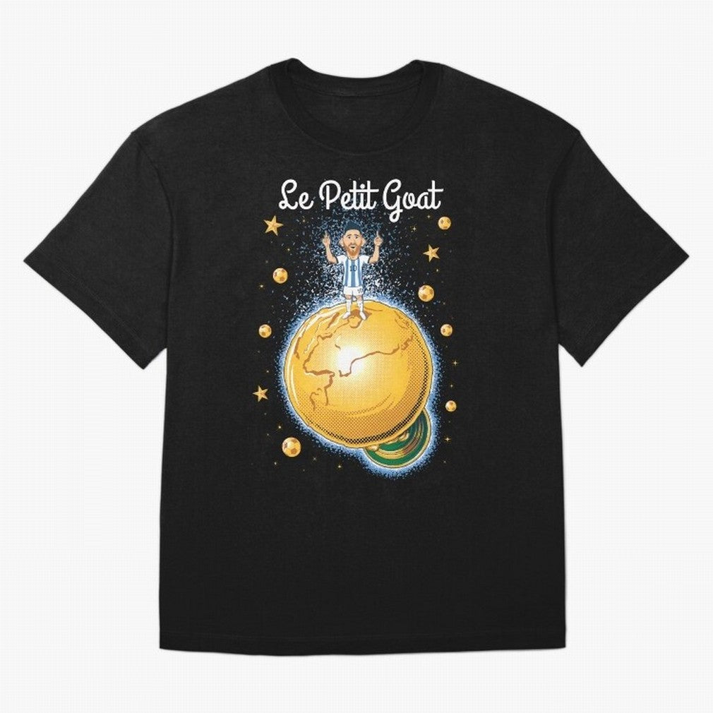 Le Petit Goat Essential T-Shirt Show Your Love for FIFA World Cup 2026 USA Canada Mexico for Fans of Messi and Cristiano Ronaldo and England, Bringing Soccer Culture, Superstar Moments, National Team Dreams and Competitive Fire; Built for