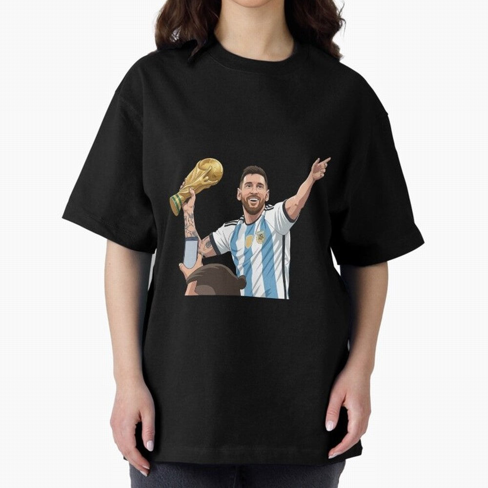 Lionel Messi Classic T-Shirt Show Your Love for the FIFA World Cup 2026 Group Stage Journey through Cristiano Ronaldo Highlights, England and Germany Pride, Retro Football Energy, Iconic Rivalries, Trophy Chase Drama and Stadium Atmosphere; Great