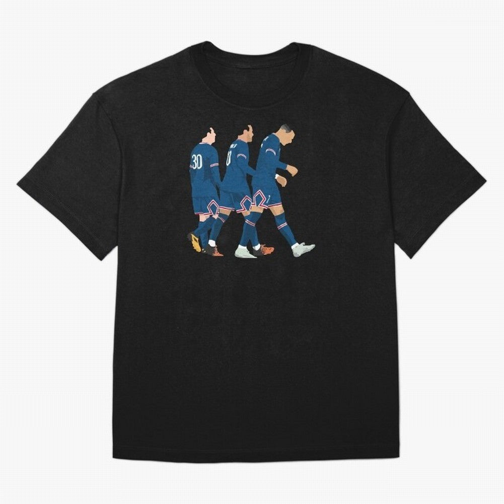 Messi Neymar Mbappe Chilling Classic T-Shirt Bring a Champion Mindset to Global Football Passion for FIFA World Cup 2026 USA Canada Mexico, Highlighting CR7, France and Portugal, Supporter Pride, Iconic Celebrations, Legendary Names and Global