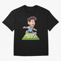 Lionel MESSI Oversized T-Shirt Honor the Football Icons of Match Day Hype around FIFA World Cup 2026 Group Stage, CR7 and Messi, Argentina and Brazil, Supporter Pride, Iconic Celebrations, Legendary Names and Global Match Day Energy; Built for
