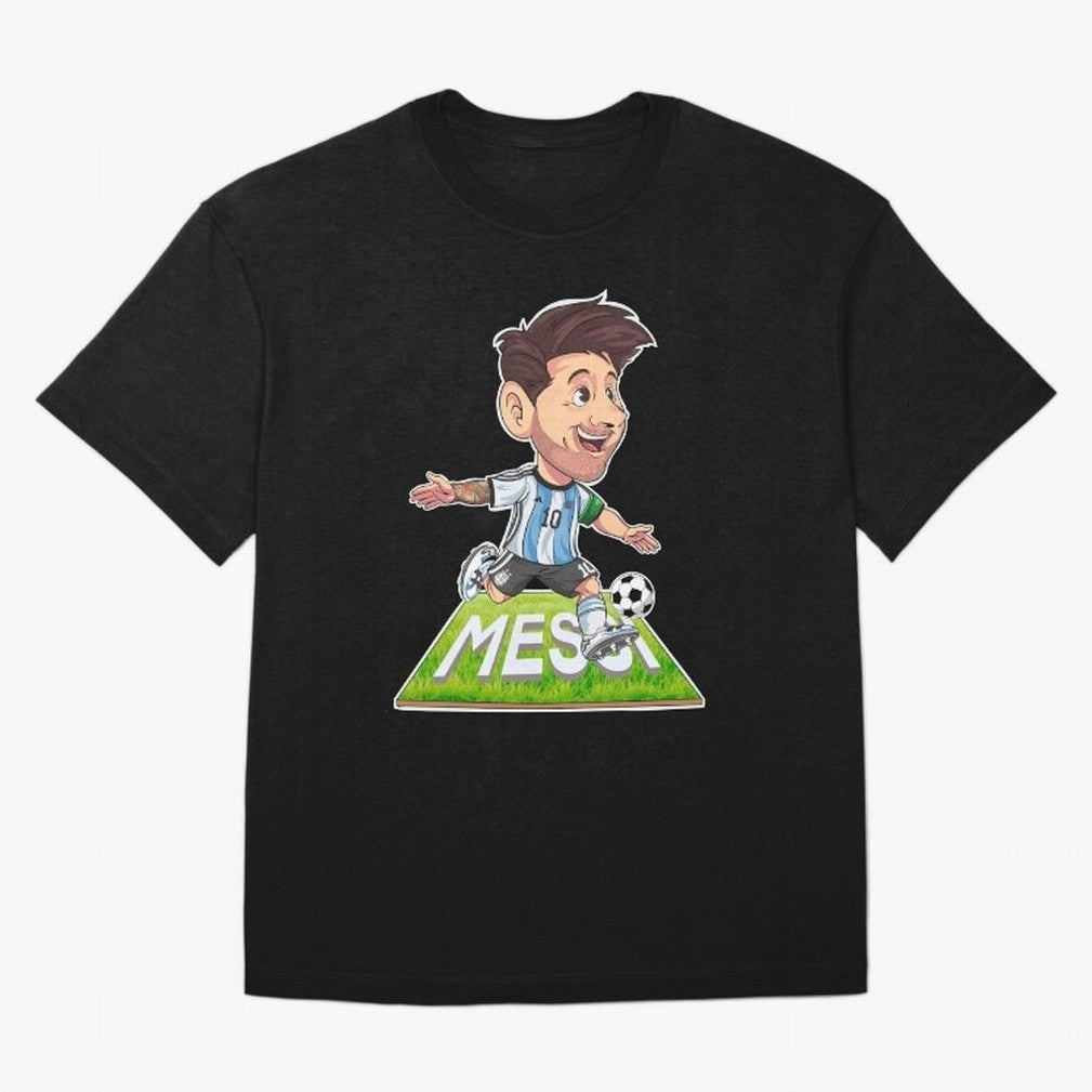 Lionel MESSI Oversized T-Shirt Honor the Football Icons of Match Day Hype around FIFA World Cup 2026 Group Stage, CR7 and Messi, Argentina and Brazil, Supporter Pride, Iconic Celebrations, Legendary Names and Global Match Day Energy; Built for