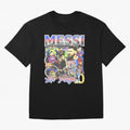 Lionel Messi Graphic Design Classic T-Shirt Unlock the FIFA World Cup 2026 Group Stage Journey through CR7 Highlights, England and Germany Pride, Champion Mindset, Group Stage Buzz, Knockout Tension and Passionate Fan Culture; Great for Supporters