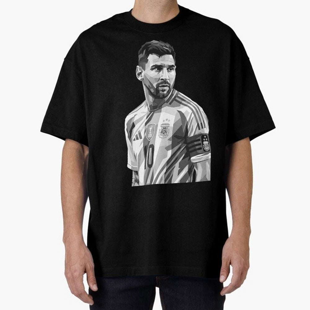 Messi grayscale Classic T-Shirt Bring Retro Soccer Energy to FIFA World Cup 2026 USA Canada Mexico for Fans of Messi, CR7 and Mbappe and Germany, Bringing Worldwide Fan Energy, Dramatic Goals, Stadium Lights and Championship Celebrations; Great for