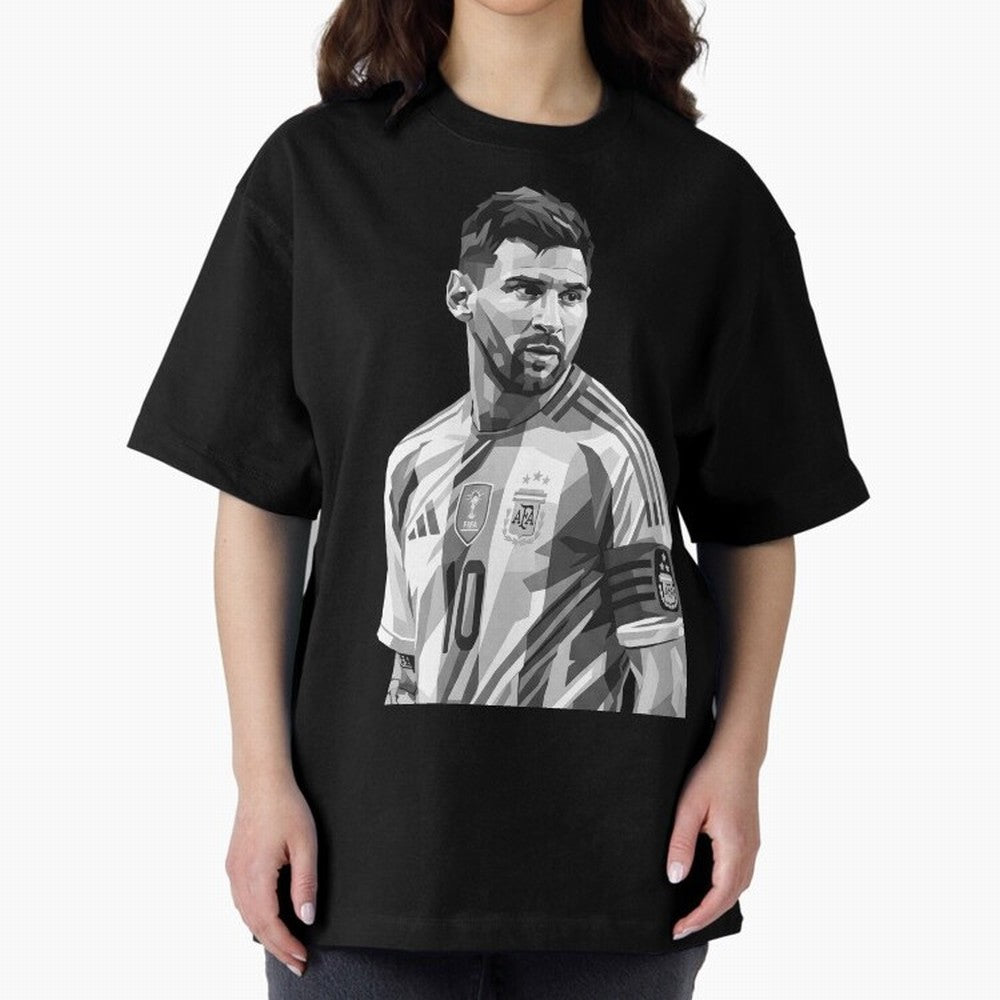 Messi grayscale Classic T-Shirt Bring Retro Soccer Energy to FIFA World Cup 2026 USA Canada Mexico for Fans of Messi, CR7 and Mbappe and Germany, Bringing Worldwide Fan Energy, Dramatic Goals, Stadium Lights and Championship Celebrations; Great for
