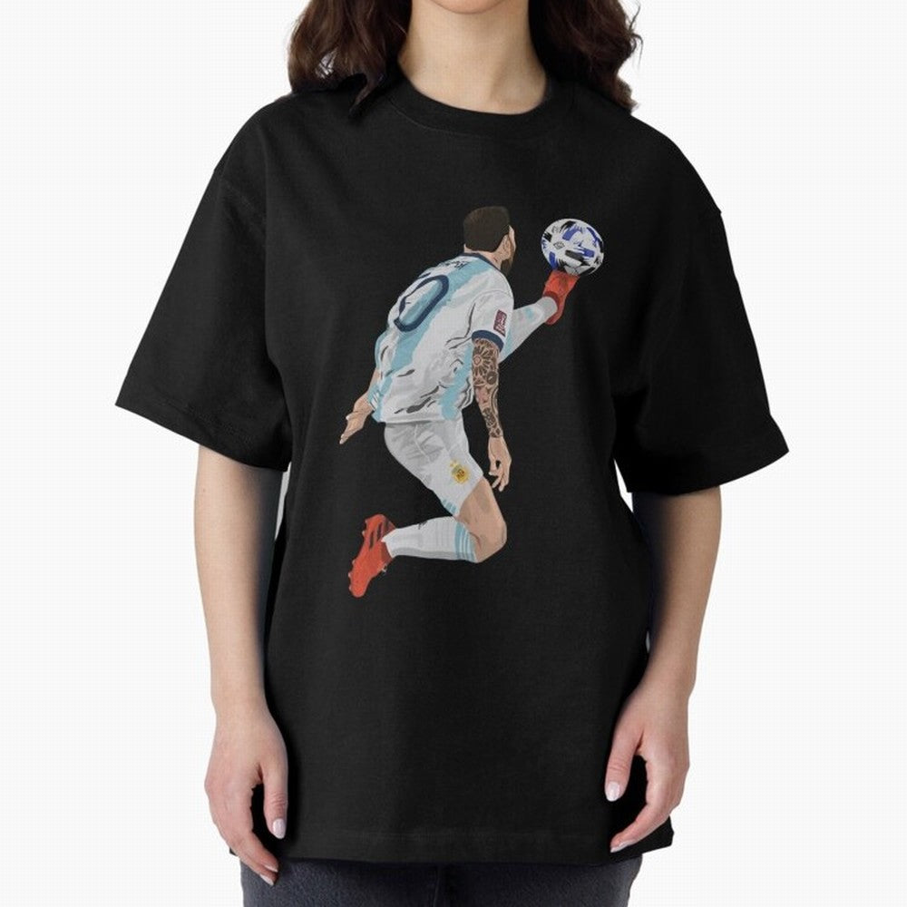 Messi - Lionel Messi Ball Classic T-Shirt Keep the Match Day Mood of Global Football Passion for FIFA World Cup 2026 USA Canada Mexico, Driven by Cristiano Ronaldo, England, Global Supporter Spirit, Legendary Goals, National Colors and Tournament