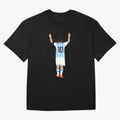 Lionel Messi, m30 Classic T-Shirt Celebrate the Stars of Match Day Hype around FIFA World Cup 2026 Group Stage, Neymar, Haaland and Cristiano Ronaldo, Germany, Supporter Pride, Iconic Celebrations, Legendary Names and Global Match Day Energy; Ideal