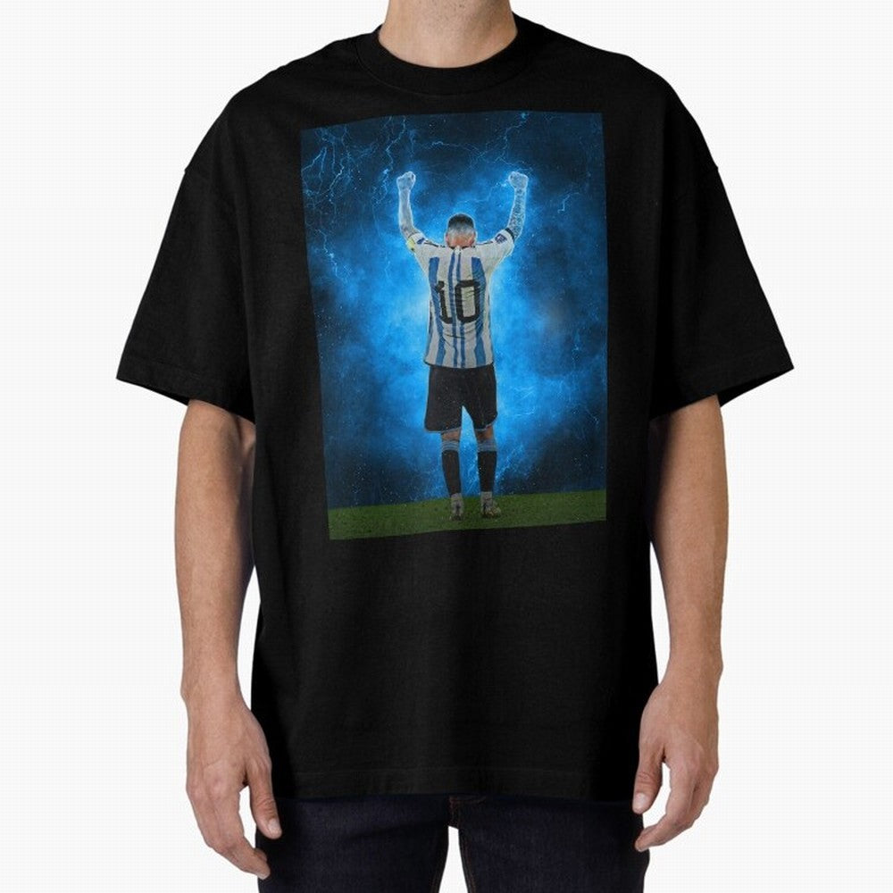 LIONEL MESSI NEW GOAL CELEBRATION SEASON 2023 2024 Classic T-Shirt Carry National Pride through Match Day Hype around FIFA World Cup 2026, Messi and Cristiano Ronaldo, France, Championship Spirit, Famous Goals, Roaring Crowds and International