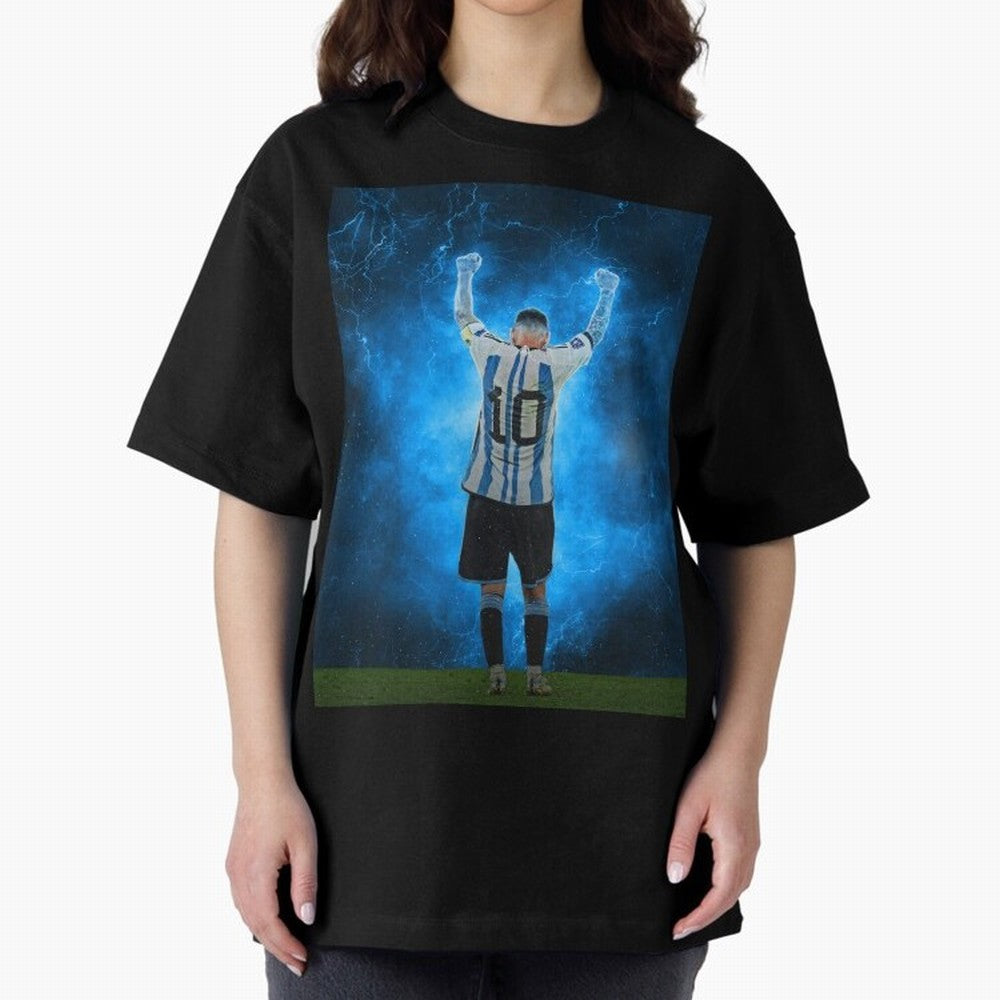 LIONEL MESSI NEW GOAL CELEBRATION SEASON 2023 2024 Classic T-Shirt Carry National Pride through Match Day Hype around FIFA World Cup 2026, Messi and Cristiano Ronaldo, France, Championship Spirit, Famous Goals, Roaring Crowds and International