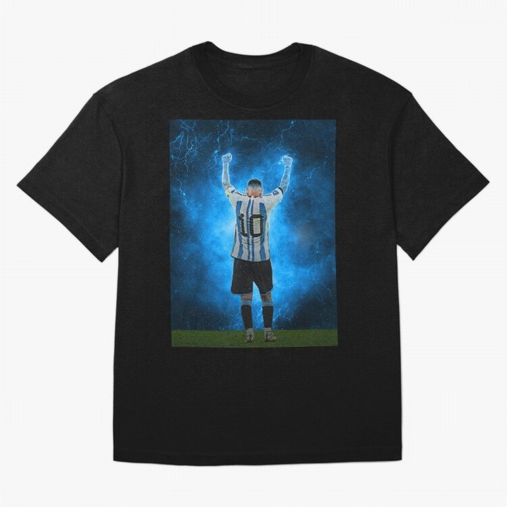 LIONEL MESSI NEW GOAL CELEBRATION SEASON 2023 2024 Classic T-Shirt Carry National Pride through Match Day Hype around FIFA World Cup 2026, Messi and Cristiano Ronaldo, France, Championship Spirit, Famous Goals, Roaring Crowds and International