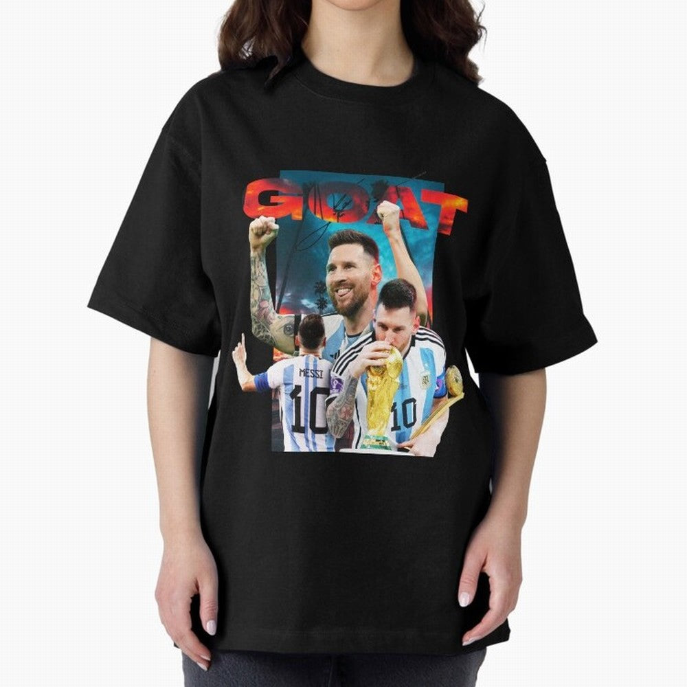 Messi GOAT Classic T-Shirt Stand with FIFA World Cup 2026 Group Stage for Fans of Messi, Neymar and Mbappe and Brazil, Bringing Supporter Pride, Iconic Celebrations, Legendary Names and Global Match Day Energy; Made for Collectors Who Enjoy Iconic
