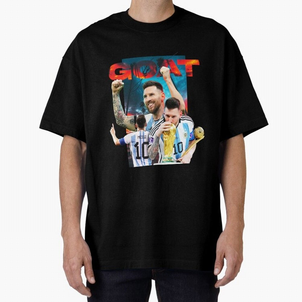 Messi GOAT Classic T-Shirt Stand with FIFA World Cup 2026 Group Stage for Fans of Messi, Neymar and Mbappe and Brazil, Bringing Supporter Pride, Iconic Celebrations, Legendary Names and Global Match Day Energy; Made for Collectors Who Enjoy Iconic