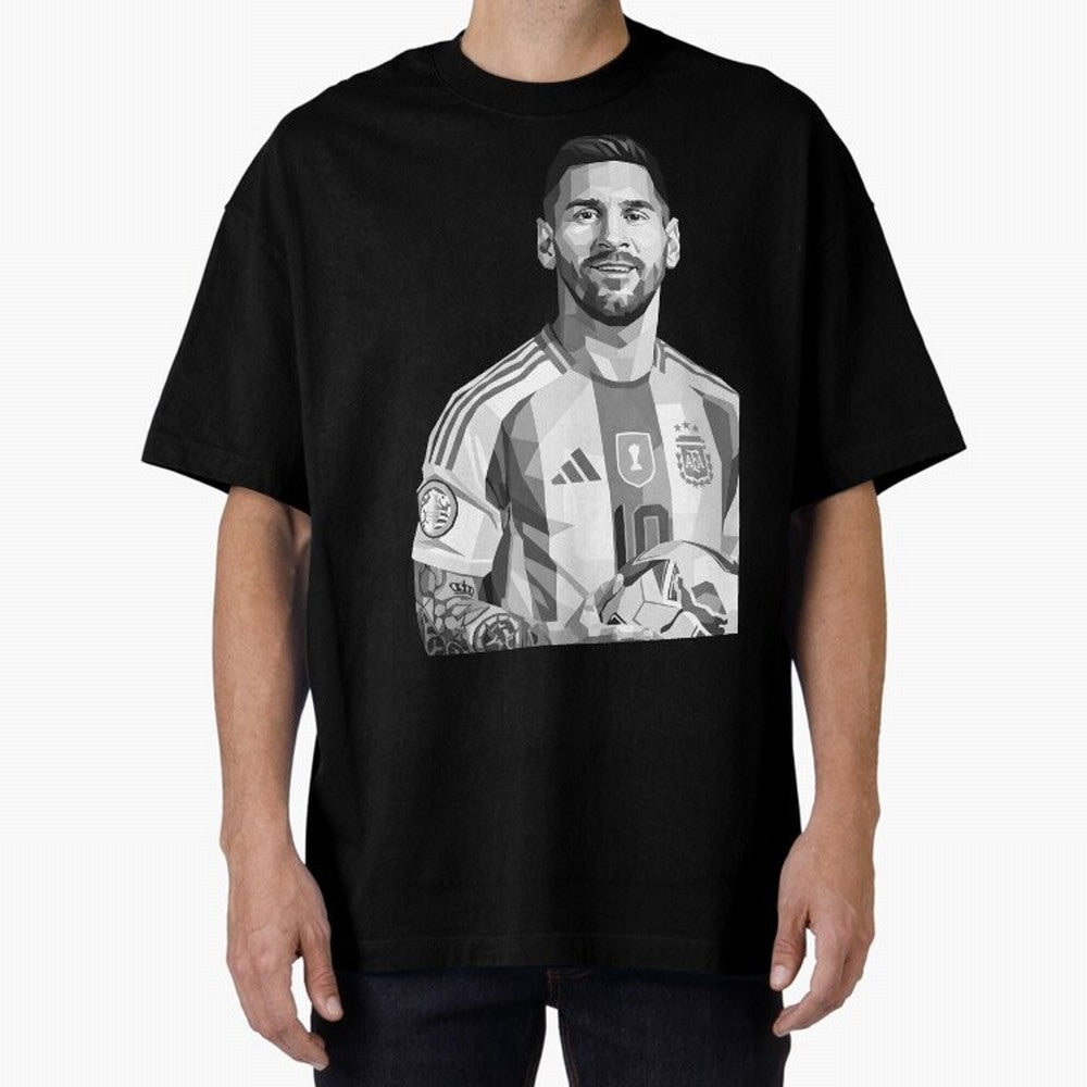 Messi grayscale Classic T-Shirt Fuel FIFA World Cup 2026 USA Canada Mexico Spirit, Celebrating Spain, Messi and Cristiano Ronaldo, Retro Football Energy, Iconic Rivalries, Trophy Chase Drama and Stadium Atmosphere; Great for Supporters Who Love