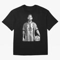 Messi grayscale Classic T-Shirt Showcase the FIFA World Cup 2026 Group Stage Journey through Haaland and Mbappe Highlights, France and Portugal Pride, Champion Mindset, Group Stage Buzz, Knockout Tension and Passionate Fan Culture; Made for Die