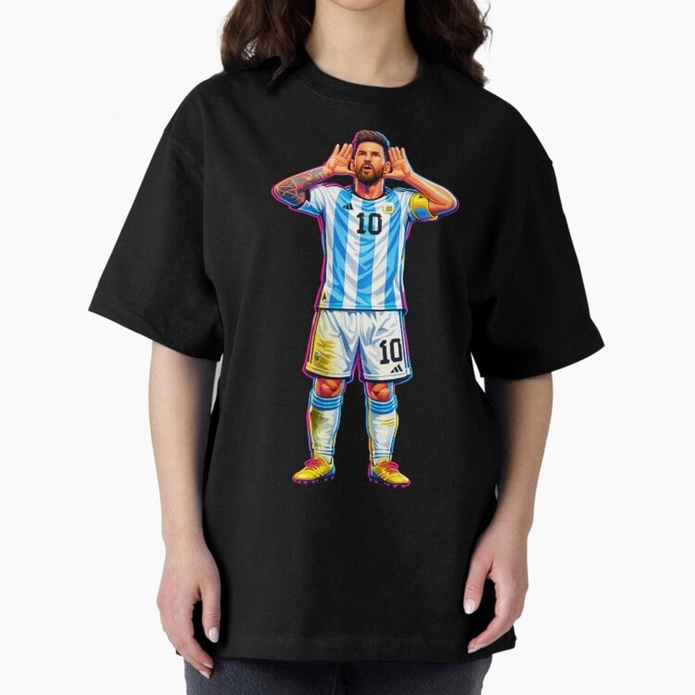 Messi Celebration Classic T-Shirt Join Supporters Worldwide for FIFA World Cup 2026 Built around Neymar, Haaland and Cristiano Ronaldo, Argentina Energy, Retro Football Energy, Iconic Rivalries, Trophy Chase Drama and Stadium Atmosphere; Great for