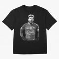Messi grayscale Classic T-Shirt Honor the FIFA World Cup 2026 Journey through Messi, CR7 and Mbappe Highlights, Brazil, Portugal and Argentina Pride, Football Festival Excitement, Trophy Ambitions, Country Rivalries and Star Player Buzz; Perfect