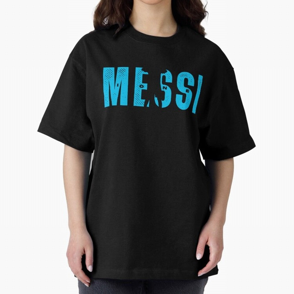 Lionel 10 The Goat Oversized T-Shirt Enjoy FIFA World Cup 2026 Group Stage Spirit, Filled with Spain, Neymar, Haaland and Cristiano Ronaldo, Goal Celebration Energy, Supporter Heritage, Football Icons and Worldwide Tournament Joy; Perfect for