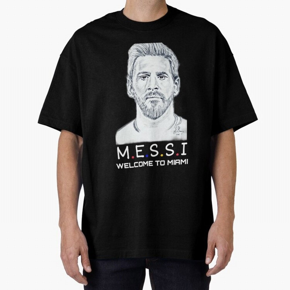 Lionel Messi, welcome to Miami Essential T-Shirt Carry the Dream of FIFA World Cup 2026 Group Stage for Fans of CR7 and Messi and England and Germany, Bringing Championship Spirit, Famous Goals, Roaring Crowds and International Football Unity; Made