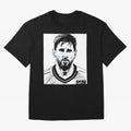 Lionel Messi Oversized T-Shirt Remember the FIFA World Cup 2026 USA Canada Mexico Journey through Messi, Neymar and Mbappe Highlights, Argentina, France and Brazil Pride, Supporter Pride, Iconic Celebrations, Legendary Names and Global Match Day