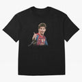 Messi T-Shirt ¡ª ¡°Young Messi¡± Graphic Tee Classic T-Shirt Bring a Champion Mindset to FIFA World Cup 2026 for Fans of Cristiano Ronaldo, Haaland and CR7 and Spain and Netherlands, Bringing Sports Nostalgia, International Competition, Famous