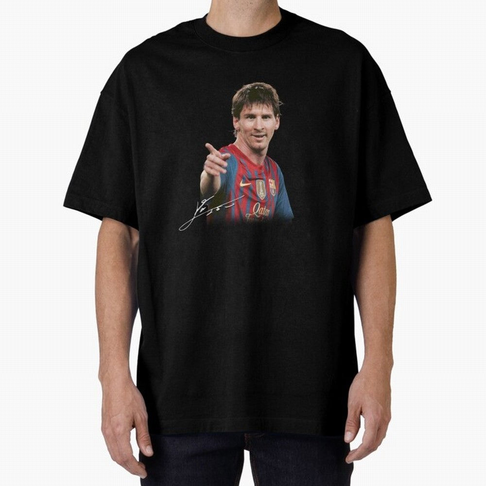Messi T-Shirt ¡ª ¡°Young Messi¡± Graphic Tee Classic T-Shirt Bring a Champion Mindset to FIFA World Cup 2026 for Fans of Cristiano Ronaldo, Haaland and CR7 and Spain and Netherlands, Bringing Sports Nostalgia, International Competition, Famous
