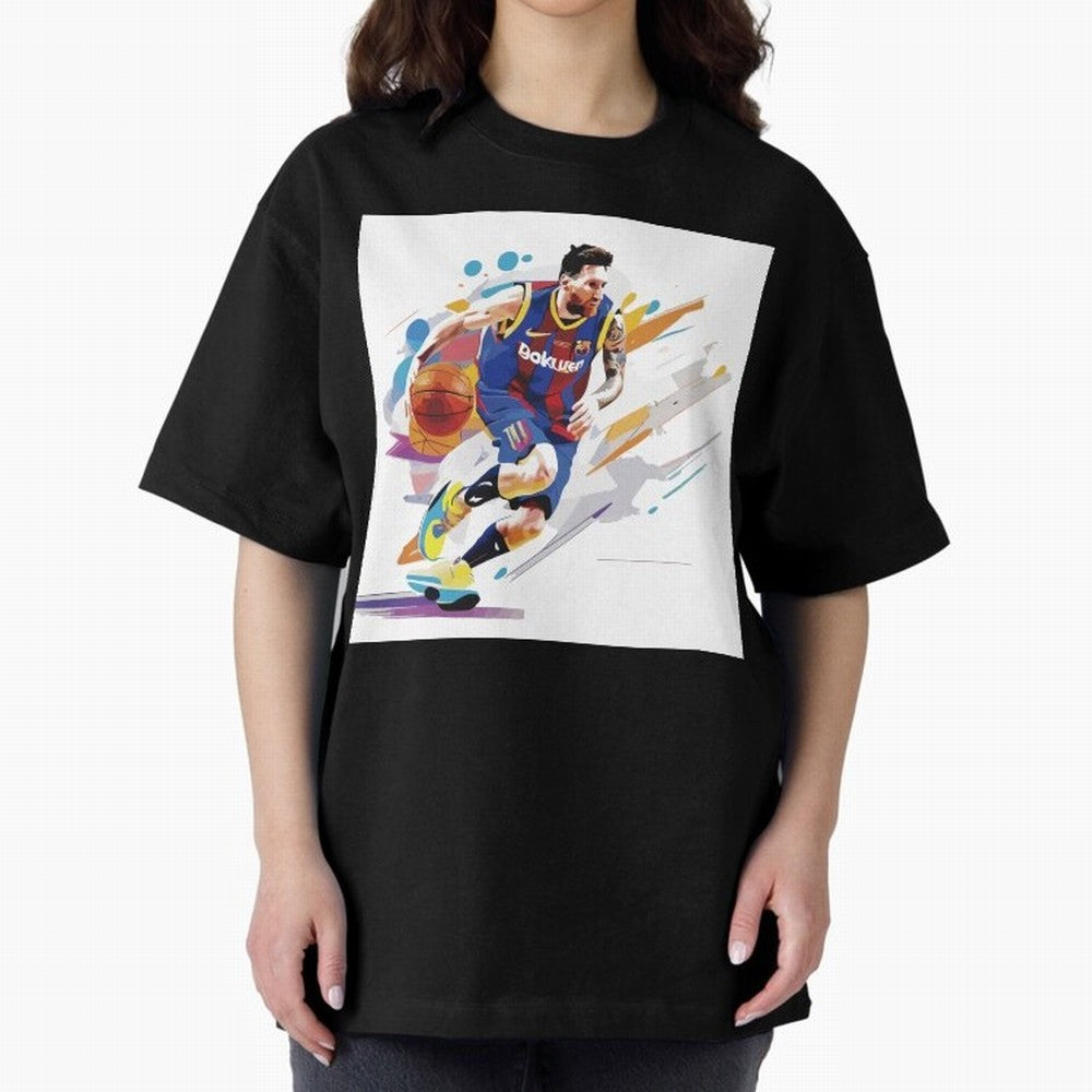 Leo Messi in basketball Classic T-Shirt Create Global Football Passion for FIFA World Cup 2026 Group Stage, Driven by Cristiano Ronaldo, Haaland and CR7, Portugal, Spain and Germany, Sports Nostalgia, International Competition, Famous Players and