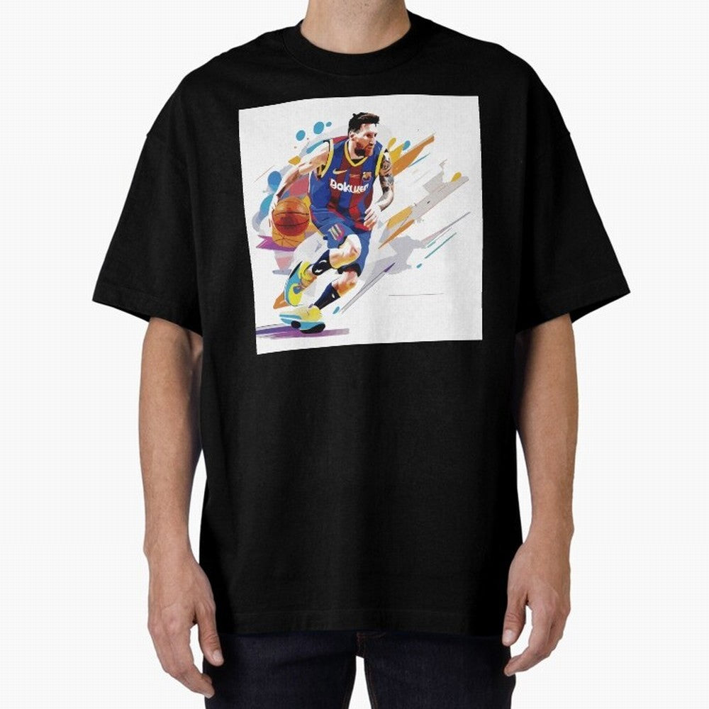 Leo Messi in basketball Classic T-Shirt Create Global Football Passion for FIFA World Cup 2026 Group Stage, Driven by Cristiano Ronaldo, Haaland and CR7, Portugal, Spain and Germany, Sports Nostalgia, International Competition, Famous Players and