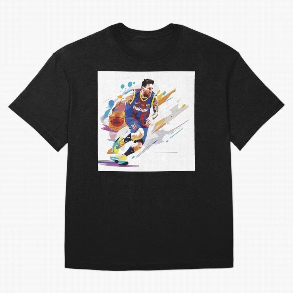 Leo Messi in basketball Classic T-Shirt Create Global Football Passion for FIFA World Cup 2026 Group Stage, Driven by Cristiano Ronaldo, Haaland and CR7, Portugal, Spain and Germany, Sports Nostalgia, International Competition, Famous Players and