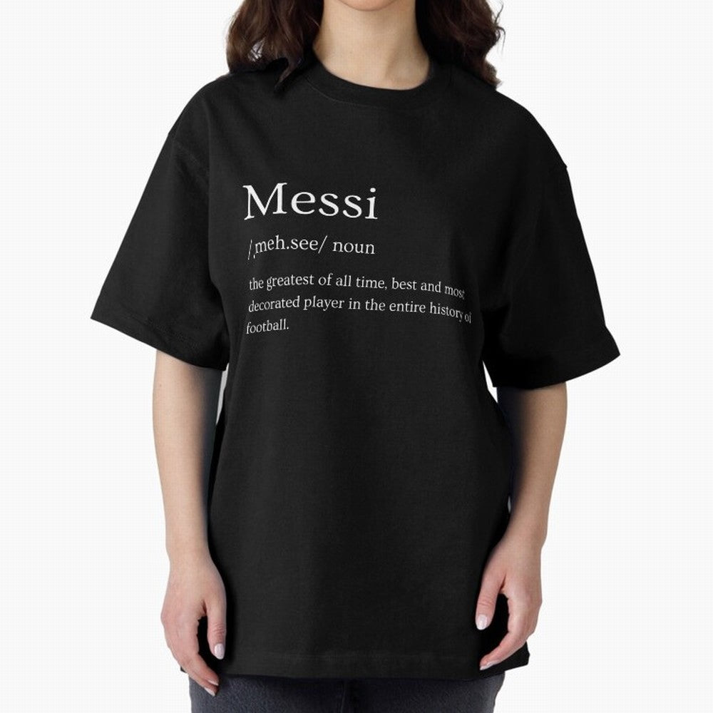 Definition of Messi Classic T-Shirt Cheer for FIFA World Cup 2026 for Fans of Messi and England, Bringing Championship Spirit, Famous Goals, Roaring Crowds and International Football Unity; Ideal for Passionate Fans Who Love Underdog Stories,