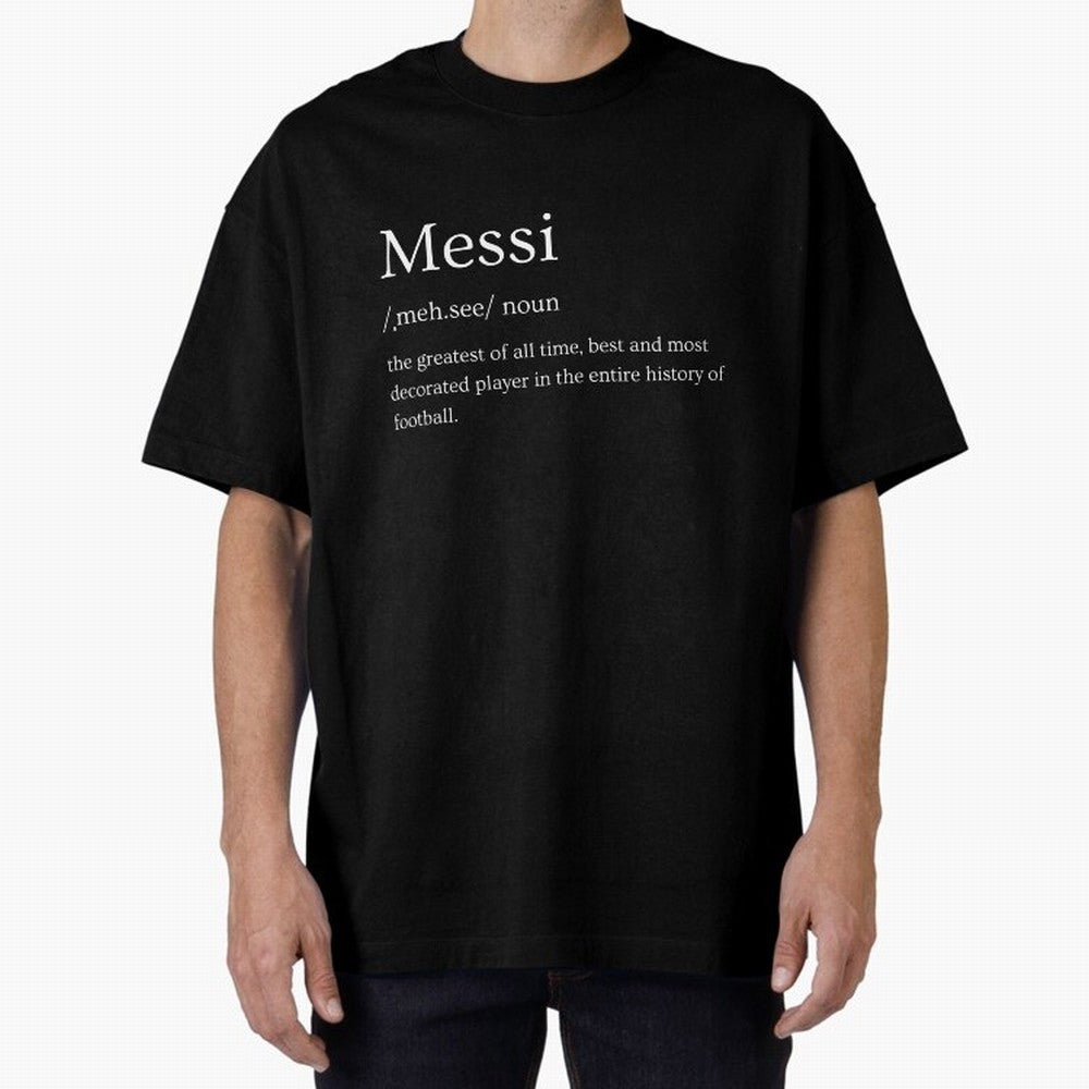 Definition of Messi Classic T-Shirt Cheer for FIFA World Cup 2026 for Fans of Messi and England, Bringing Championship Spirit, Famous Goals, Roaring Crowds and International Football Unity; Ideal for Passionate Fans Who Love Underdog Stories,