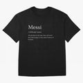 Definition of Messi Classic T-Shirt Cheer for FIFA World Cup 2026 for Fans of Messi and England, Bringing Championship Spirit, Famous Goals, Roaring Crowds and International Football Unity; Ideal for Passionate Fans Who Love Underdog Stories,
