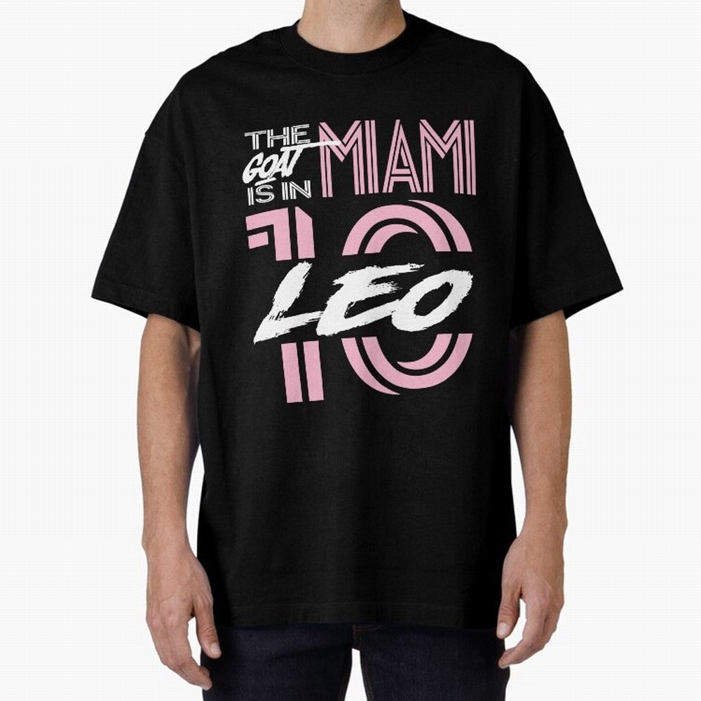 Leo the Goat Is In Miami Classic T-Shirt Bring Match Day Fire to FIFA World Cup 2026 Spirit, Connected to England, Messi and Cristiano Ronaldo, Game Day Rituals, Football Legends, Country Pride and the Road to the Final; Made for Die Hard