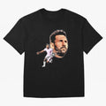 Lionel messi Retro Style Tee Bootleg big face vintage argentina Football Legend Classic T-Shirt Step into FIFA World Cup 2026 USA Canada Mexico for Fans of Neymar and France, Bringing Championship Spirit, Famous Goals, Roaring Crowds and