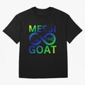 Messi is the GOAT Oversized T-Shirt Make Every Match About FIFA World Cup 2026 USA Canada Mexico Spirit, Featuring Spain and Netherlands, Cristiano Ronaldo, Championship Spirit, Famous Goals, Roaring Crowds and International Football Unity; Made