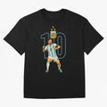 10 MESSI Classic T-Shirt Show Championship Spirit for FIFA World Cup 2026 USA Canada Mexico Spirit, Highlighting Portugal, Neymar, Haaland and Cristiano Ronaldo, Sports Nostalgia, International Competition, Famous Players and Unforgettable