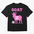 The Goat 10 Miami Champions Classic T-Shirt Feel the Trophy Chase of Global Football Passion for FIFA World Cup 2026 Group Stage, Filled with Messi, Neymar and Mbappe, England, France and Netherlands, Football History, Final Match Energy, Crowd