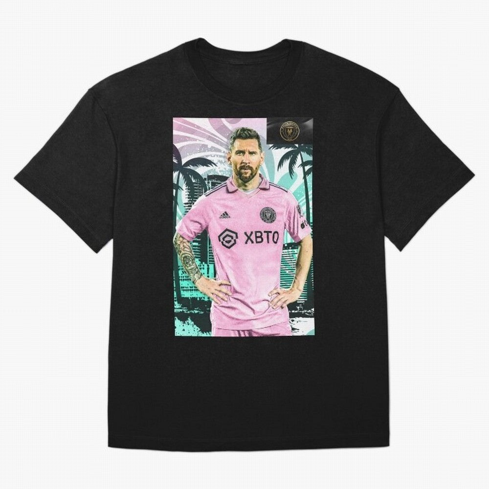 Messi Intermiami FC Classic T-Shirt Carry the Dream of Global Football Passion for FIFA World Cup 2026, Built around Messi, CR7 and Mbappe, Brazil, Championship Spirit, Famous Goals, Roaring Crowds and International Football Unity; Perfect for